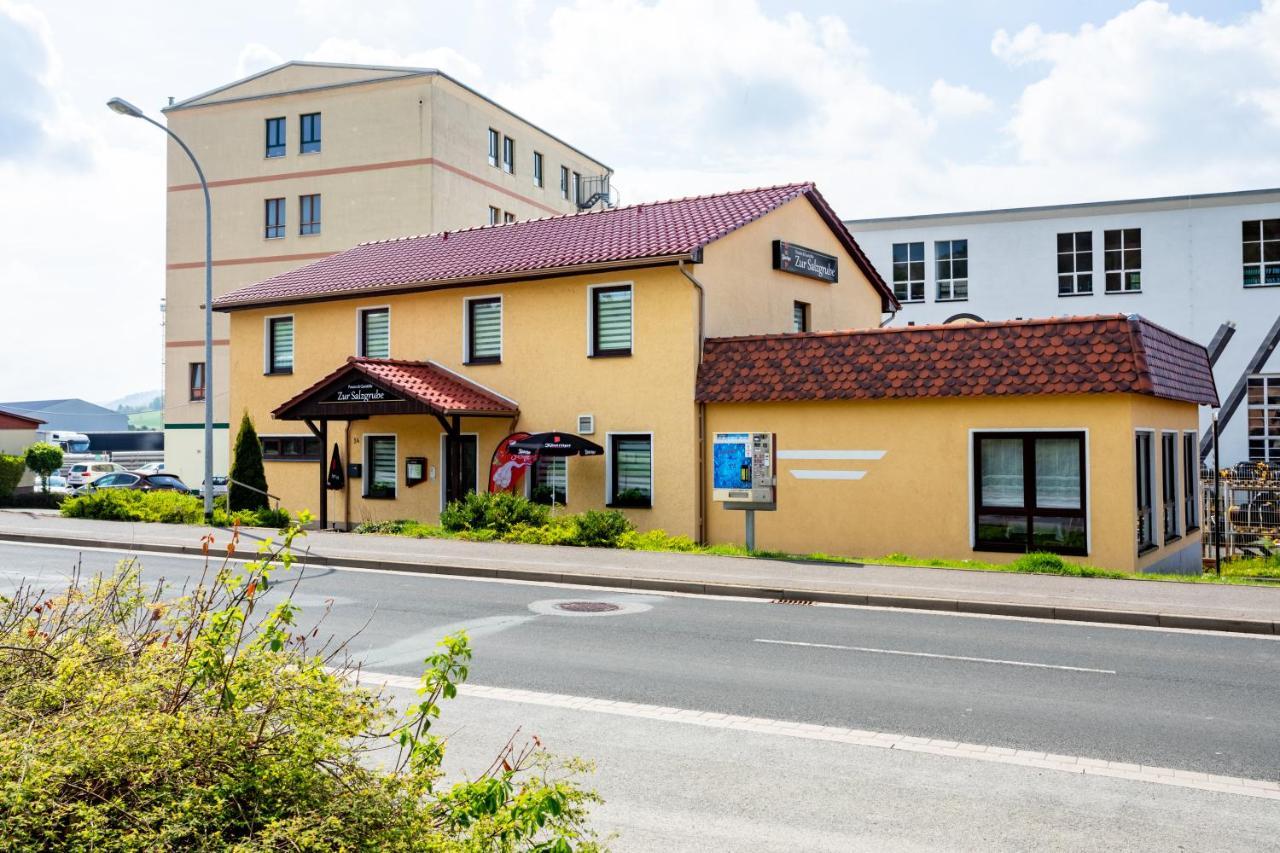 Pension & Gaststaette Zur Salzgrube Sondershausen Exterior foto